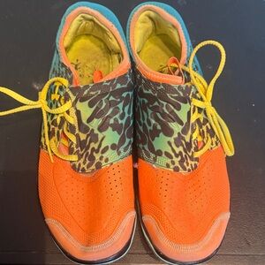 Vibrant Mens Athletic Under Armour Shoes with Camo Design